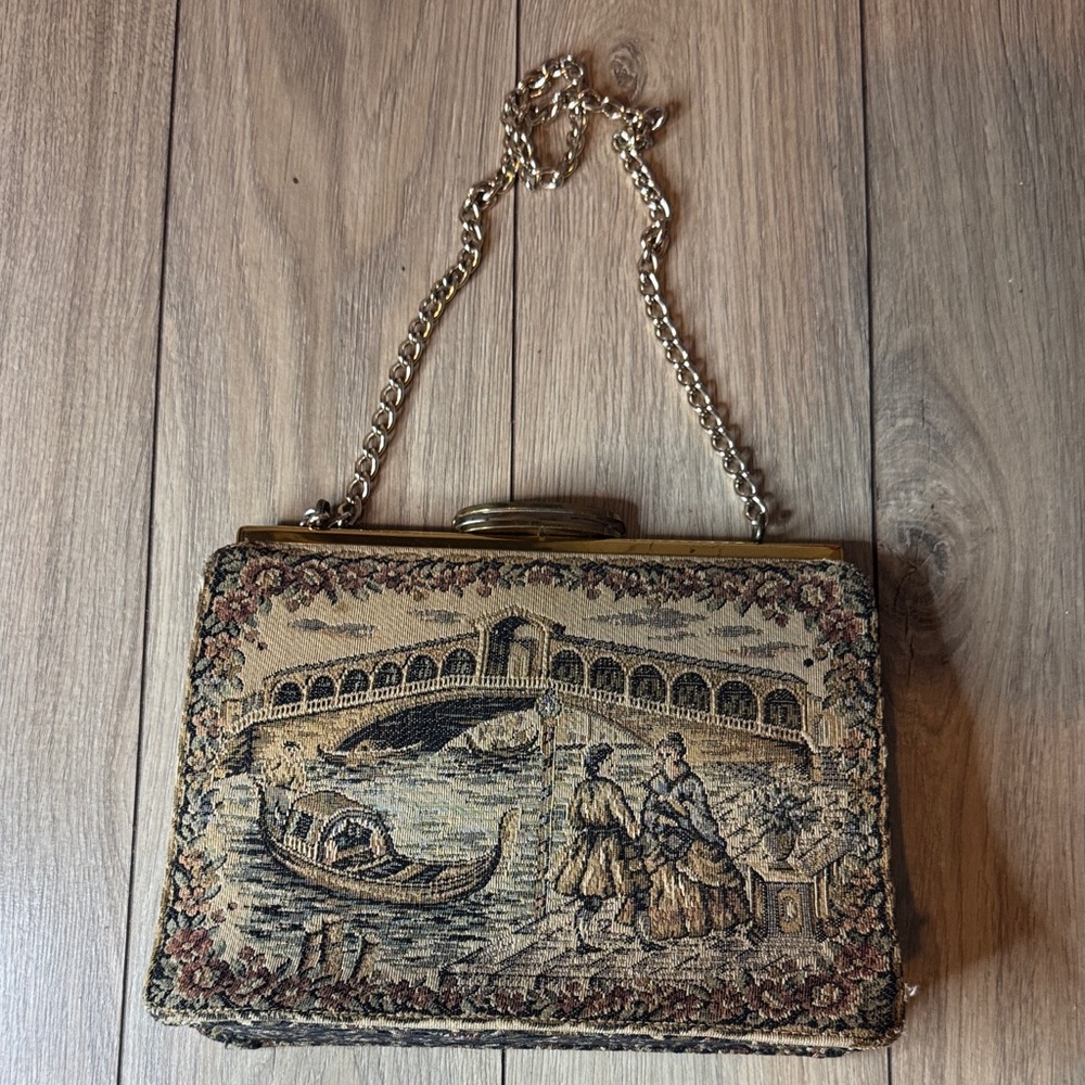 Vintage La Marquise  Handbag with Chain Strap